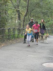 Podzimní běh Kamenkou 2012